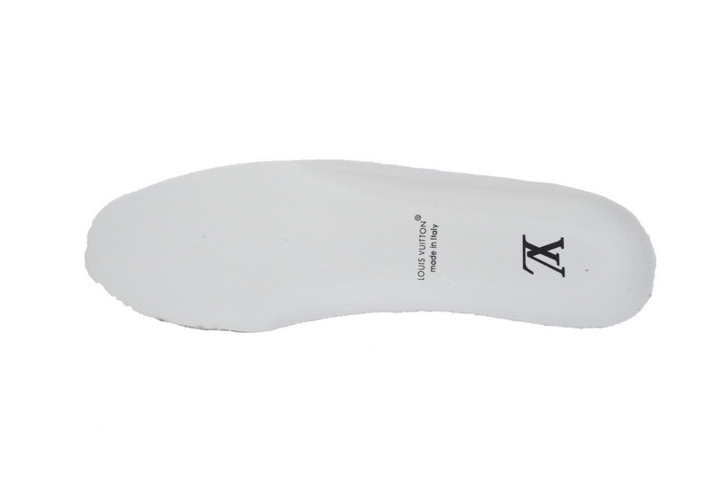 Louis Vuitton Trainer white black diamond