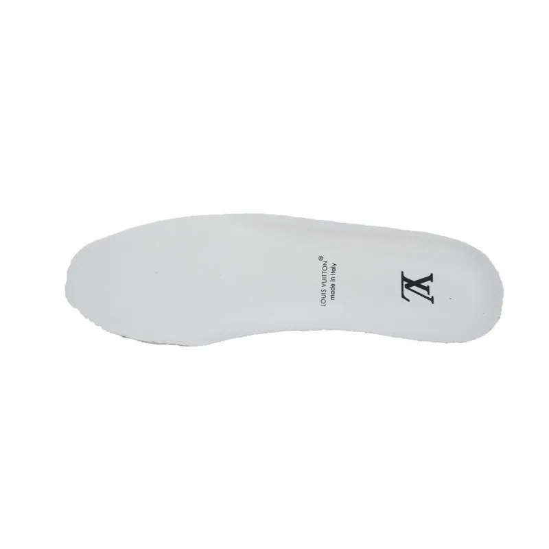 Louis Vuitton Trainer white black diamond