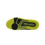 Louis Vuitton Trainer Black and yellow diamond