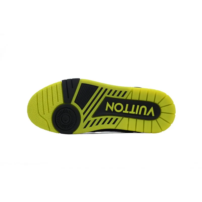 Louis Vuitton Trainer Black and yellow diamond