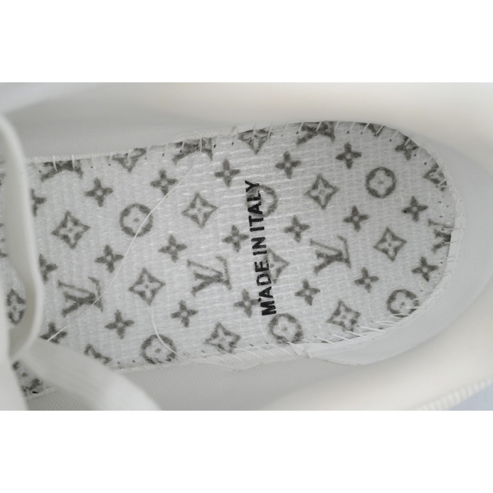 Louis Vuitton Trainer Blue white diamond