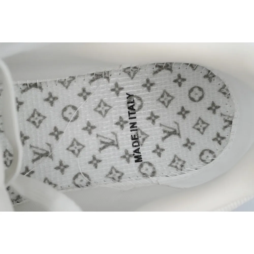 Louis Vuitton Trainer Blue white diamond