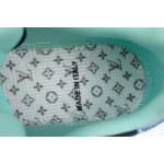 Louis Vuitton Trainer Blue camouflage diamond