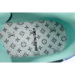Louis Vuitton Trainer Blue camouflage diamond