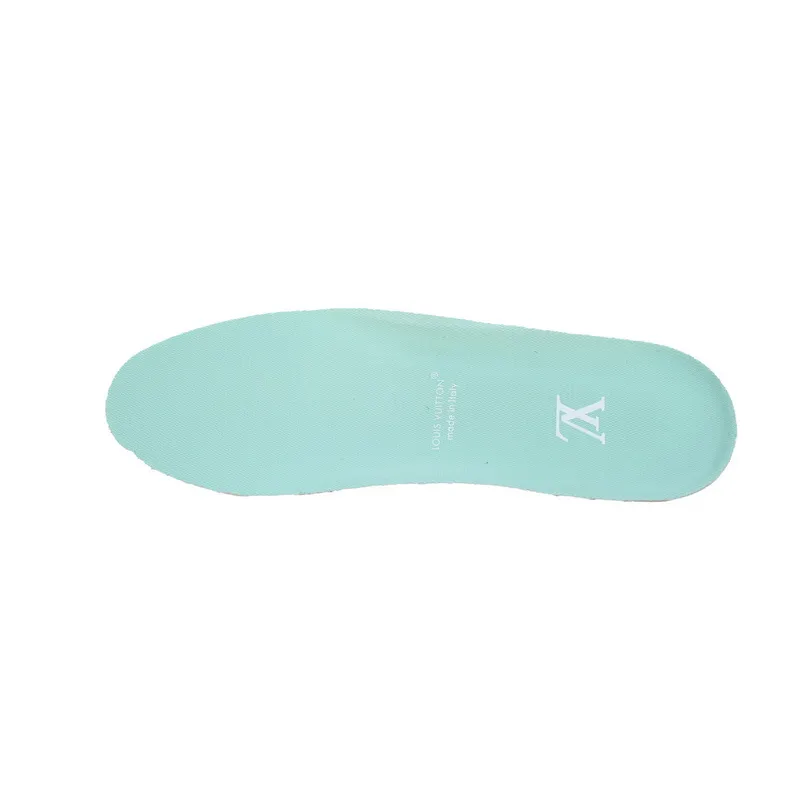 Louis Vuitton Trainer Blue camouflage diamond