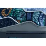 Louis Vuitton Trainer Blue camouflage diamond