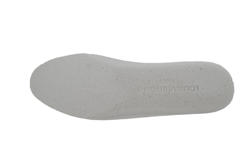 Louis Vuitton Trainer White blue camouflage diamond