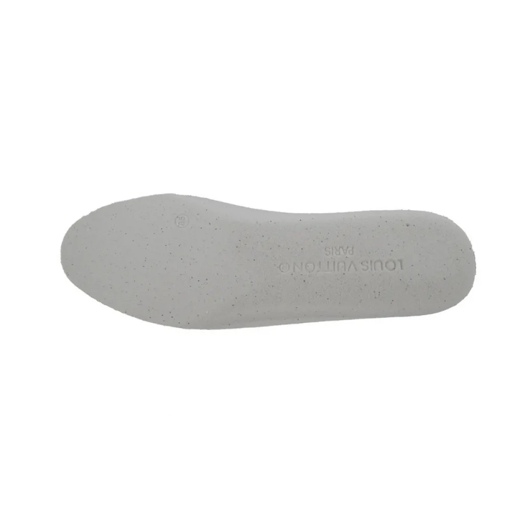 Louis Vuitton Trainer White blue camouflage diamond