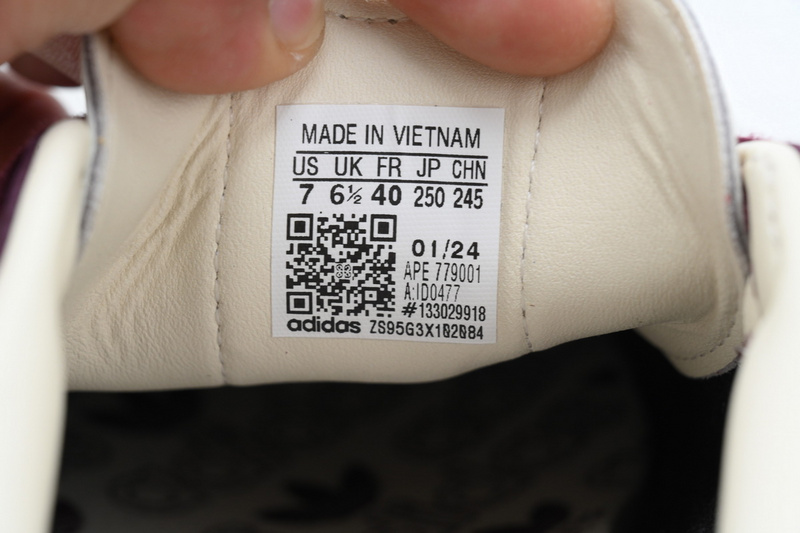 Originals Samba OG 'Maroon'