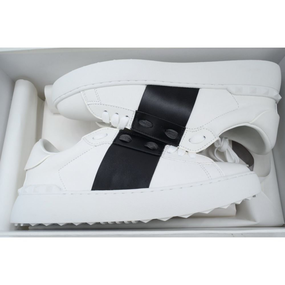 Valentino Rockstud White Black