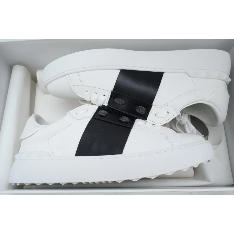 Valentino Rockstud White Black