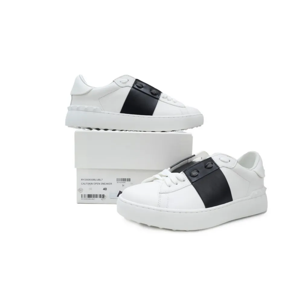 Valentino Rockstud White Black