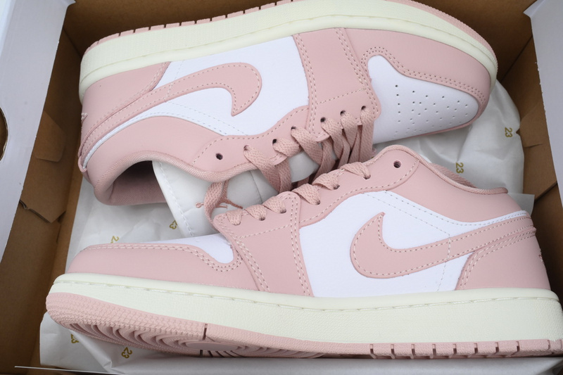 XH Air Jordan 1 Low 'Pink Oxford'