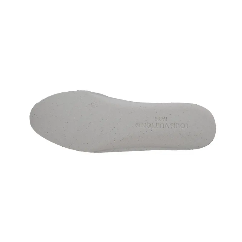 LOUIS VUITTON Trainer White orange diamond face