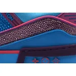 Louis Vuitton Trainer Purple Blue Diamond