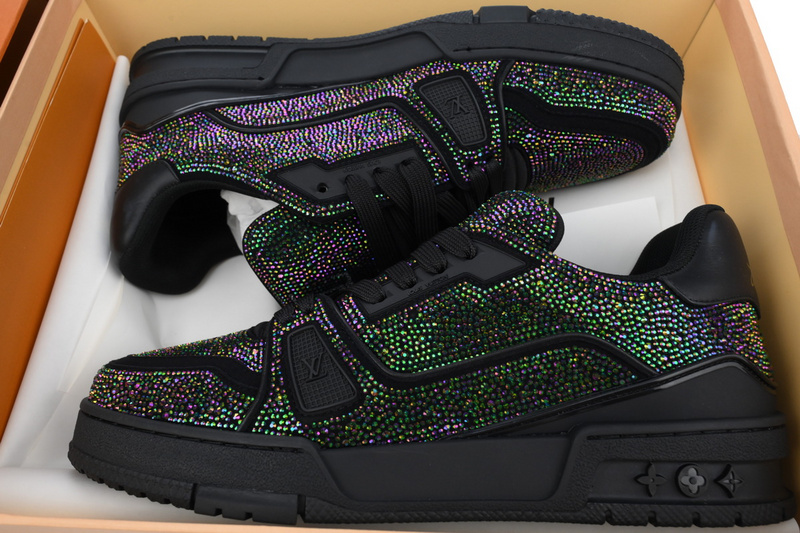 Louis Vuitton Trainer Starry Sky Diamond