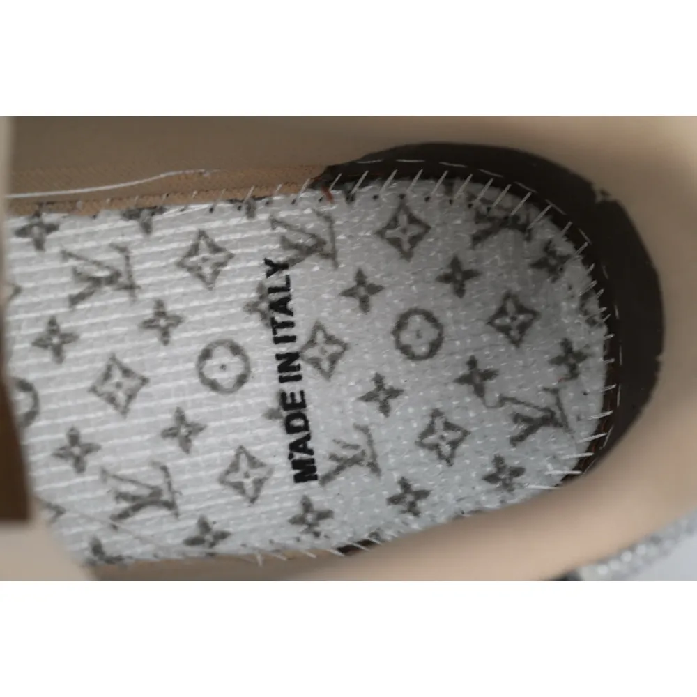 Louis Vuitton Trainer Khaki Camouflage Diamond