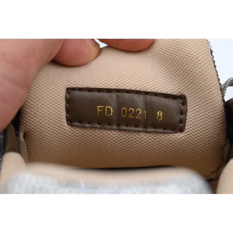 Louis Vuitton Trainer Khaki Camouflage Diamond
