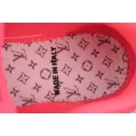 Louis Vuitton Trainer Pink Brown Diamond