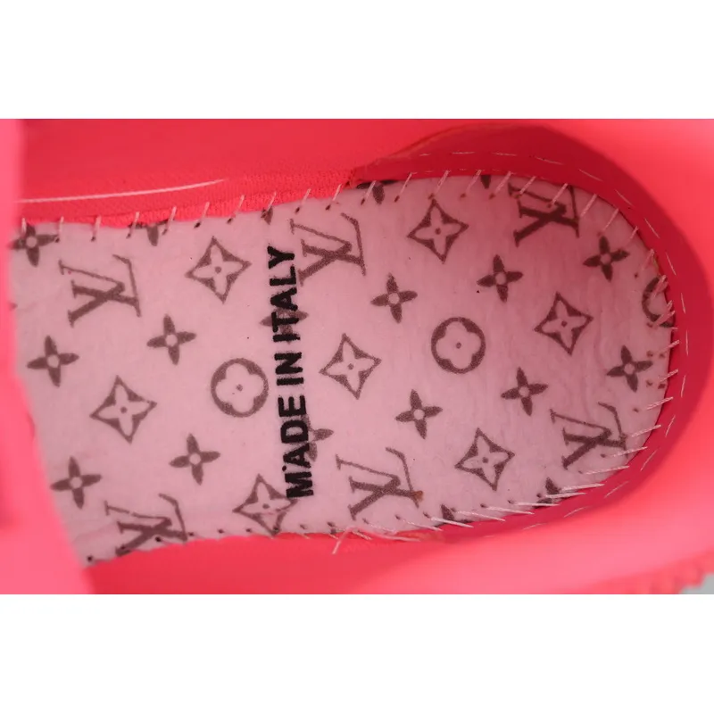 Louis Vuitton Trainer Pink Brown Diamond
