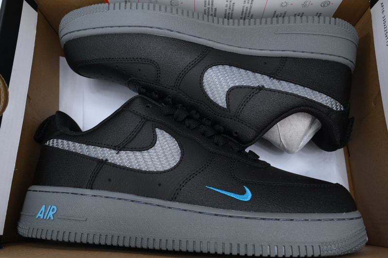 QF Nike Air Force 1 'Carbon Fiber Weave'