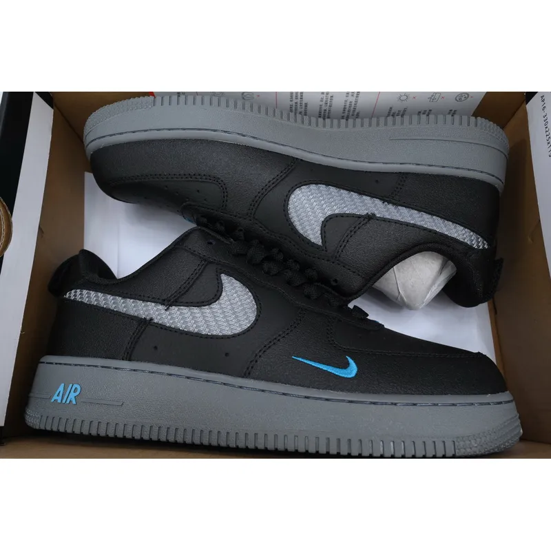 QF Nike Air Force 1 'Carbon Fiber Weave'
