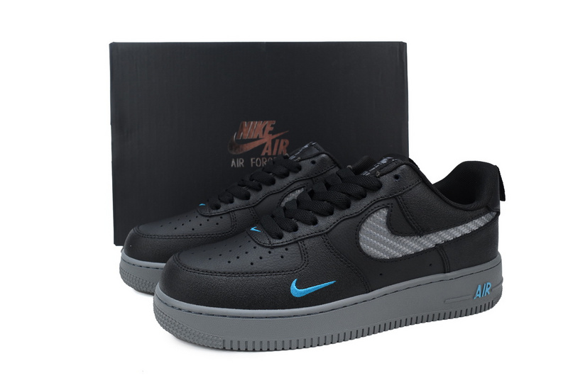 QF Nike Air Force 1 'Carbon Fiber Weave'
