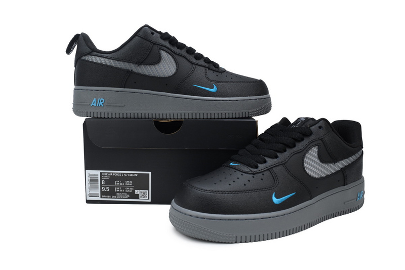QF Nike Air Force 1 'Carbon Fiber Weave'