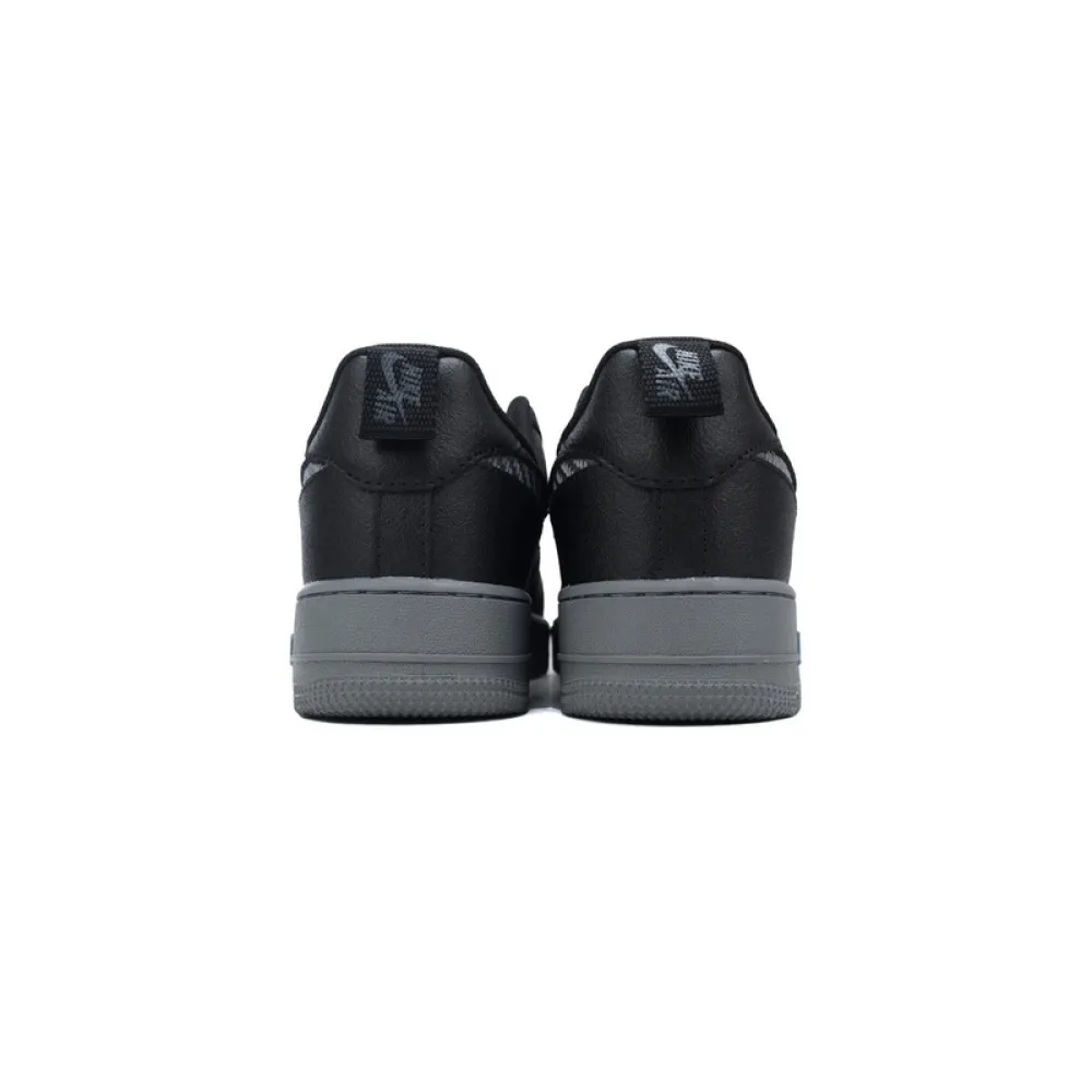 QF Nike Air Force 1 'Carbon Fiber Weave'