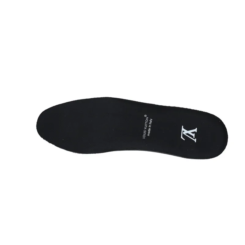 LOUIS VUITTON Trainer All black diamond face