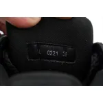 LOUIS VUITTON Trainer All black diamond face