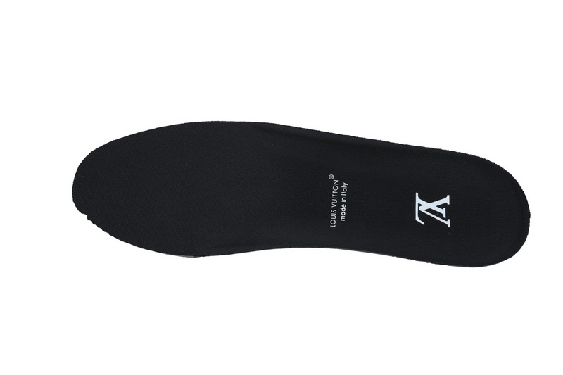 Louis Vuitton Trainer Black Silver Diamond