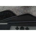 Louis Vuitton Trainer Black Silver Diamond