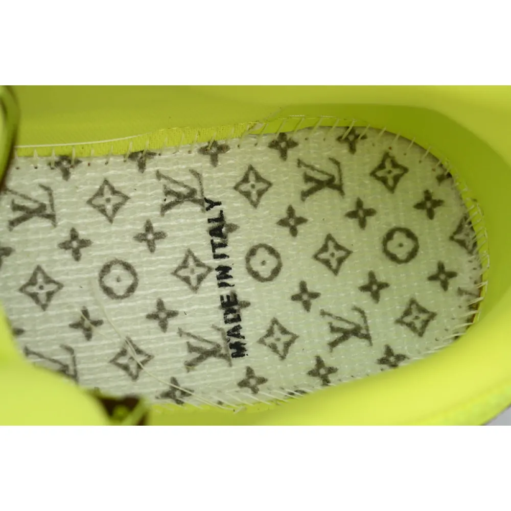 Louis Vuitton Trainer Brown Green Diamond