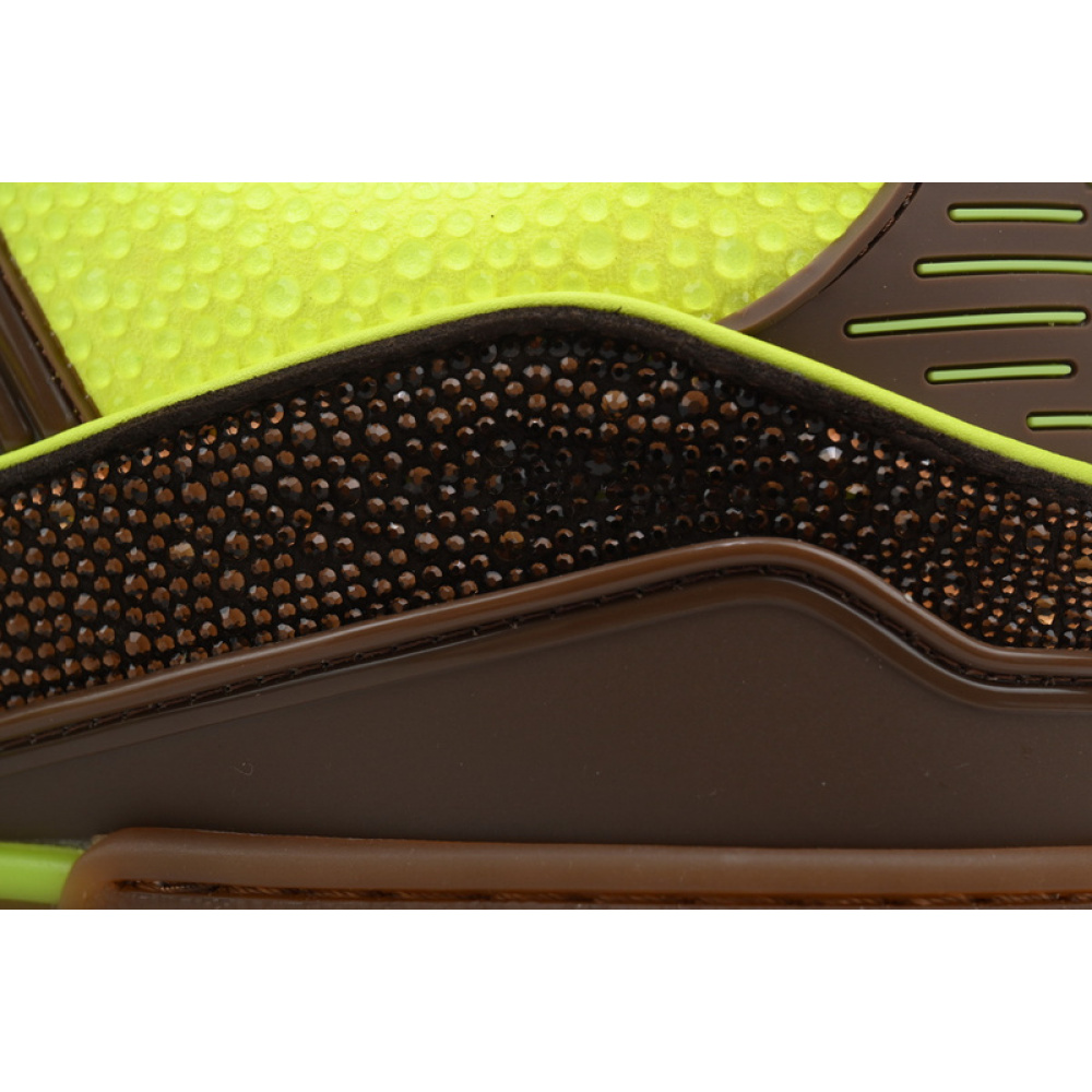 Louis Vuitton Trainer Brown Green Diamond