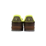 Louis Vuitton Trainer Brown Green Diamond