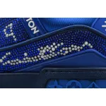 LOUIS VUITTON Trainer Deep blue diamond face
