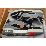 Louis Vuitton Trainer Gray Black Diamond