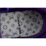 Louis Vuitton Trainer Purple Orange Diamond