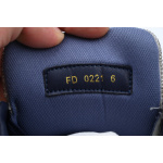 Louis Vuitton Trainer White Blue Diamond