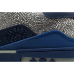 Louis Vuitton Trainer White Blue Diamond
