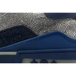 Louis Vuitton Trainer White Blue Diamond