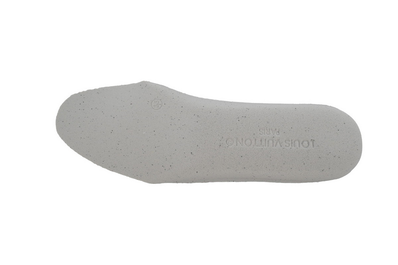 LOUIS VUITTON Trainer White Khaki Diamond Face