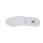 LOUIS VUITTON Trainer White Khaki Diamond Face