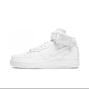 QF Nike Air Force 1 '07 Mid 'Triple White'