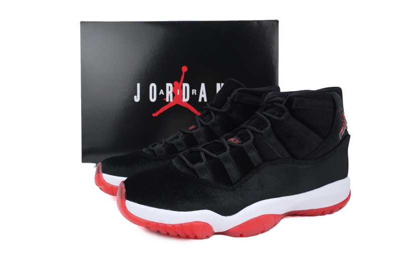XH Air Jordan 11 Retro 'Bred Velvet'
