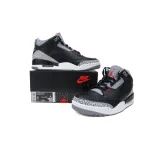 XH Air Jordan 3 Retro OG 'Black Cement'