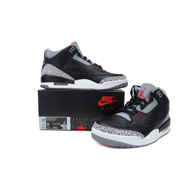 XH Air Jordan 3 Retro OG 'Black Cement'