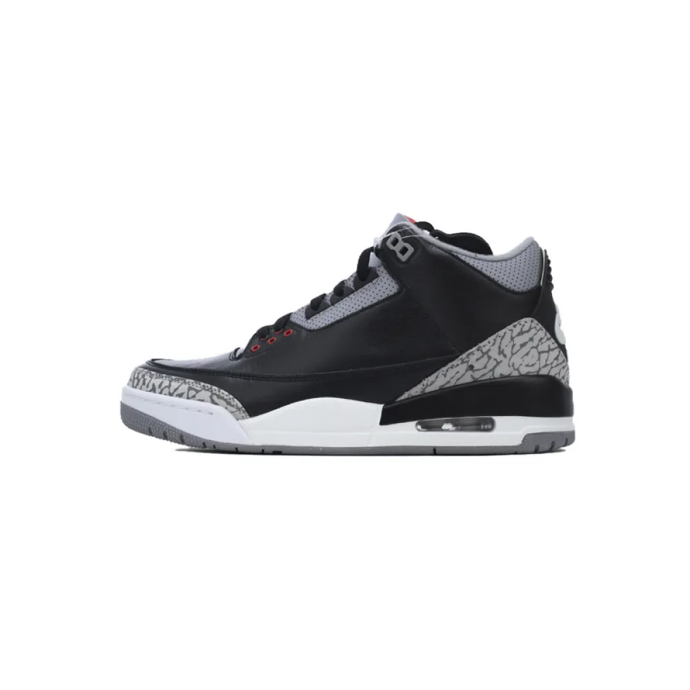 XH Air Jordan 3 Retro OG 'Black Cement'