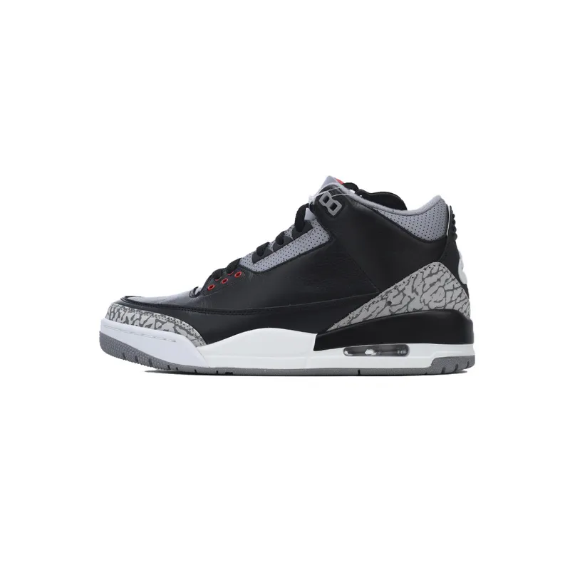 XH Air Jordan 3 Retro OG 'Black Cement'